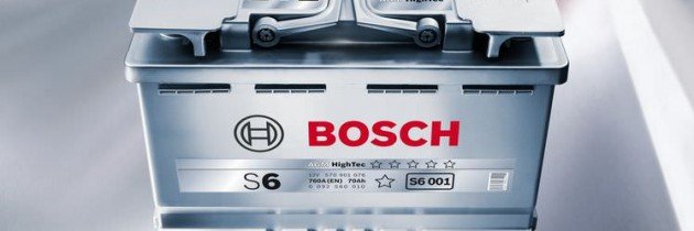 Batería Bosch S6 con tecnología AGM